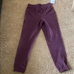 Lulu Lemon Kick It Maroon Sweatpant